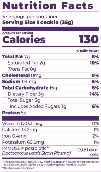 Cranberry / Flaxseed nutrition facts